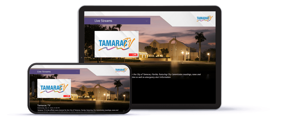 Watch On Any Device Phone or Tablet